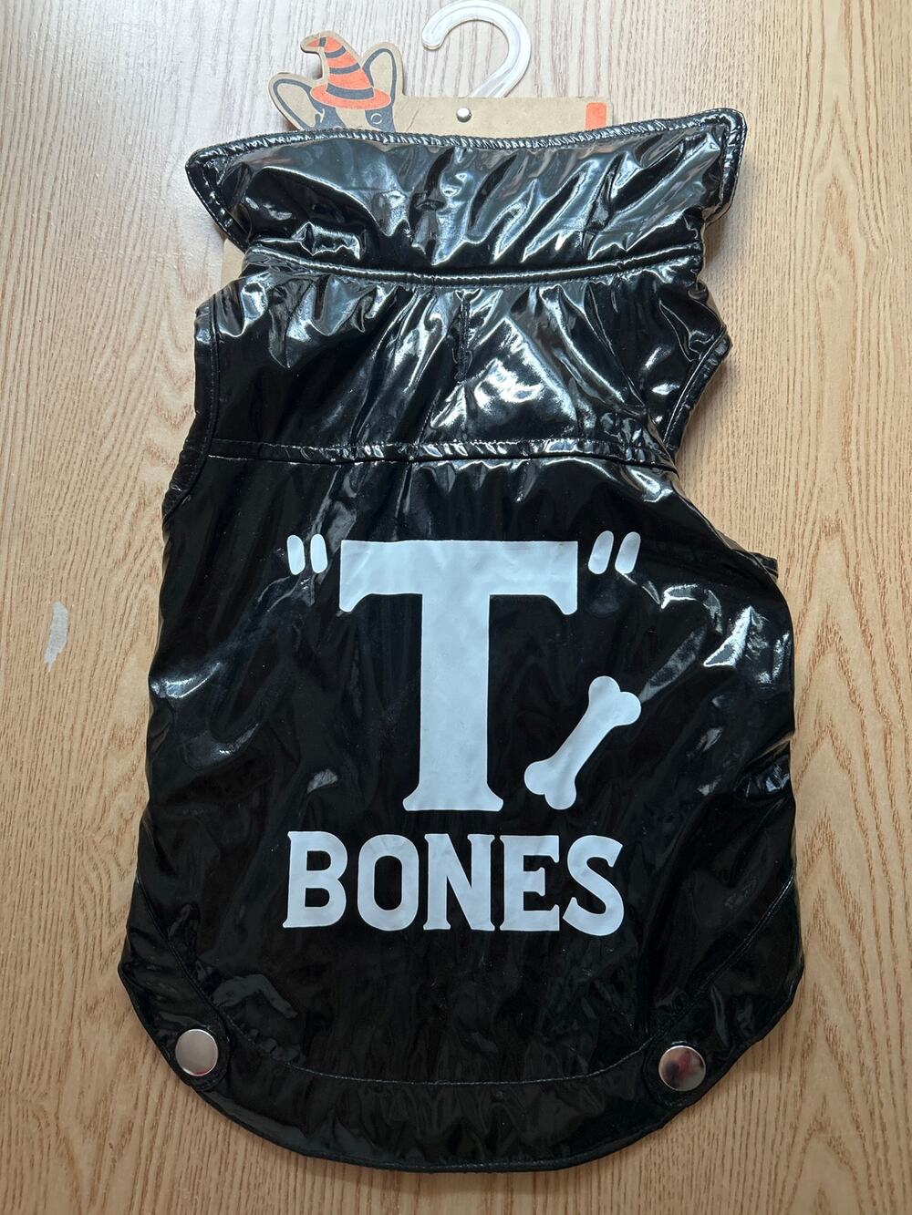 New Doggie T-Bone 🦴Faux Leather Halloween Costume size Large 21-24" Waist 11.5"